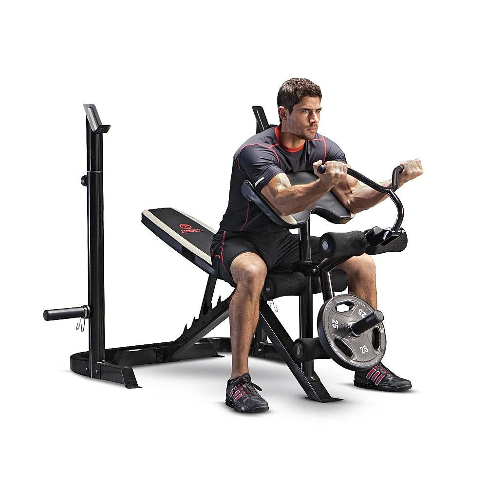 Two Piece Multipurpose Home Gym Workout Strength Weight Bench | MD879