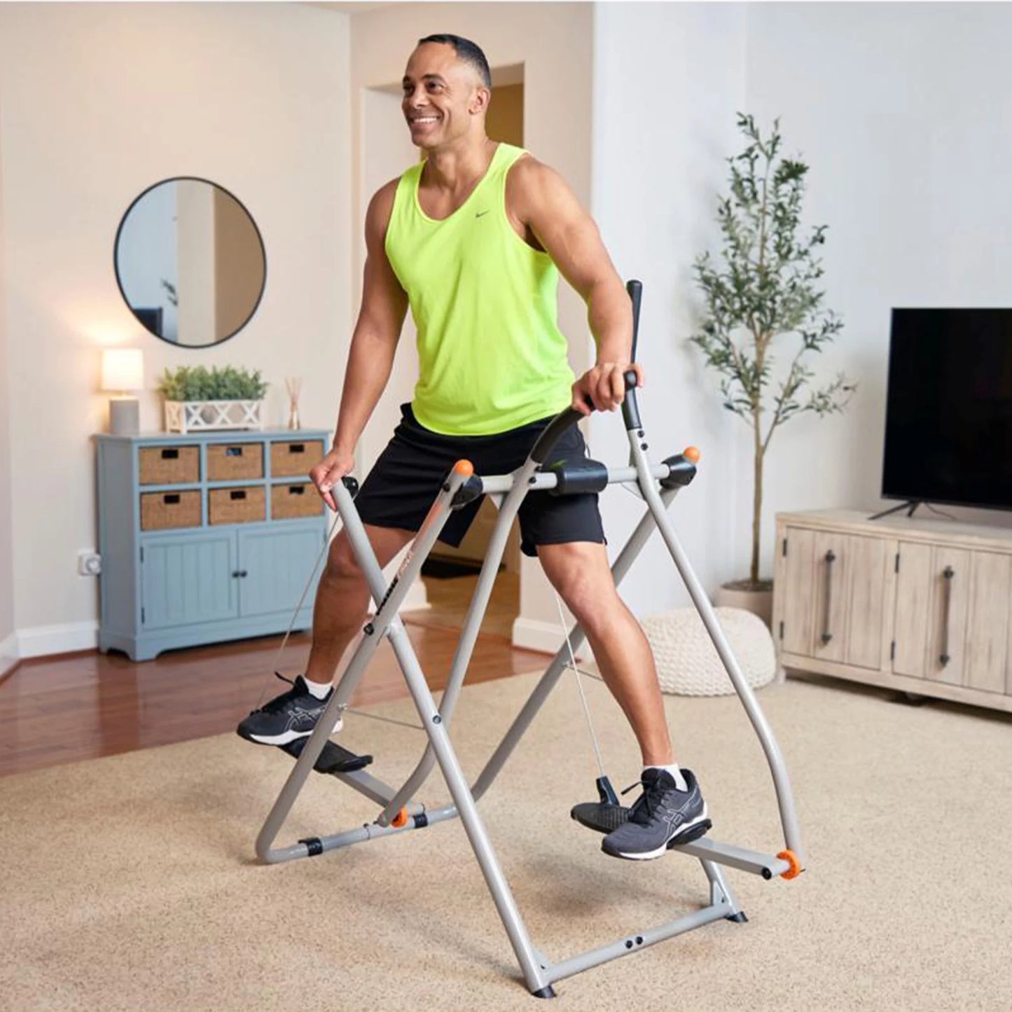 Tony Little Pacer Total Body Home Exercise Elliptical Glider