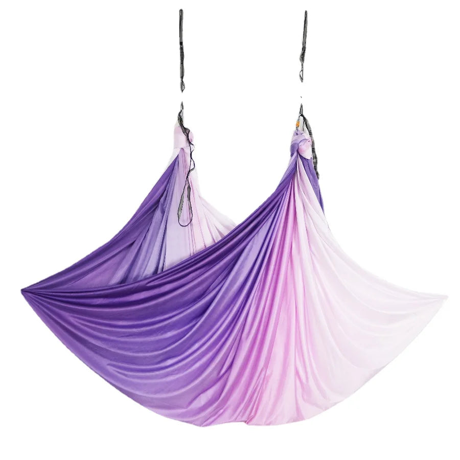 Aerial Yoga Silk Yoga Hammock Swing anti Gravity Equipment Aerial Yoga Strap Fitness Aerial Silk Home Gym Whole Yoga Workout