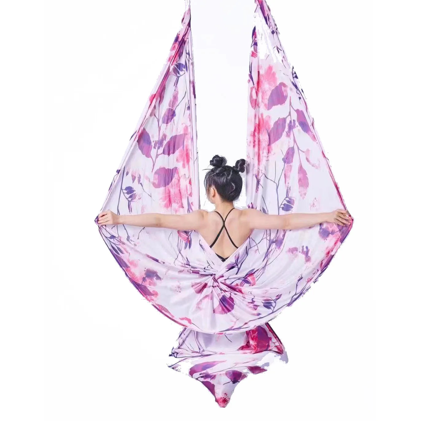 Aerial Yoga Silk Yoga Hammock Swing anti Gravity Equipment Aerial Yoga Strap Fitness Aerial Silk Home Gym Whole Yoga Workout