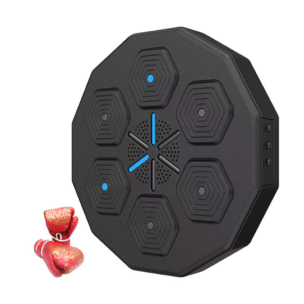 Smart Music Boxing Machine Wall Target LED Lighted Sandbag Relaxing Reaction Training Target for Boxing Sports Agility Reaction